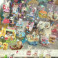 Sylvanian Families Cartoon Waterproof Stickers Pack Cute Water Bottle Laptop Skateboard Scrapbook Anime Accessories