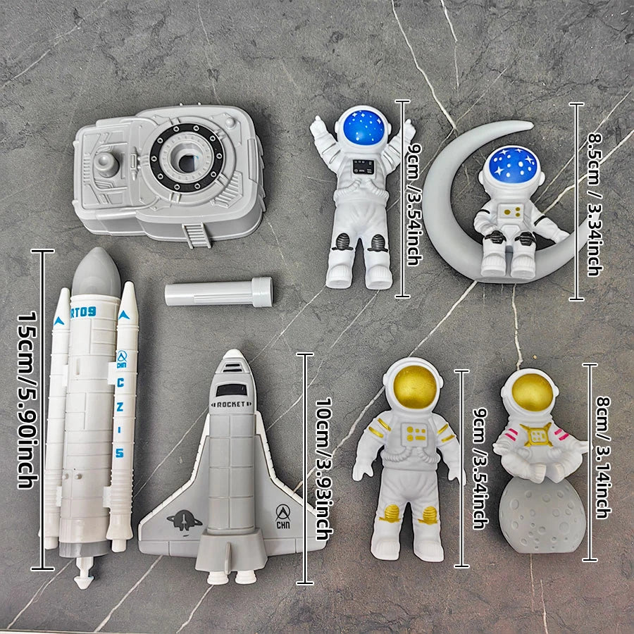 Rocket launch kit launch toys space rocket launch pad space station model children's assembly toys