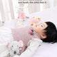 New Baby Rattle Toys Cartoon Animals Plush Infant Hand Ring Bed Toys for Newborn 0-24 Months Toddler Early Educational Toy