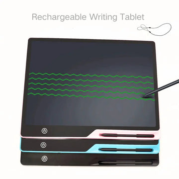 16inch/41cm USB Rechargeable LCD Writing Tablet, USB Charging, Educational Birthday Gift,Safe & Perfect as a Birthday, Christmas