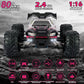 4WD 1:16 80KM/H Super Brushless 50KM/H Brushed RC Car 4x4 Off Road Remote Control High Speed Drift Racing Truck Buggy Toy Gift