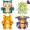 Cos Eevee Pikachu Cosplay Plush Toy Charizard Peluche Snorlax Garchomp Tyranitar Hydreigon Stuffed Animal Doll Plushies Toy Gift