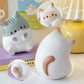 Cat Stress Relief Squishy Toy PU Slow Rising Squeeze Toys Antistress Ball Cartoon Table Ornaments Squishy Stress Reliever Toys