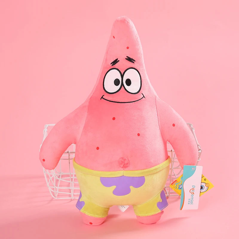 Anime Spongebob Squarepants Patrick Star Squidward Eugene H. Krabs Gary Kawaii Stuffed Plush Toys keychain Birthday Gift For Kid