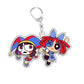 For TADC Jax Pomni Ragatha Gangle Acrylic Selfmade Cute Cartoon Anime Keychain Pendant Toy Gifts 5cm