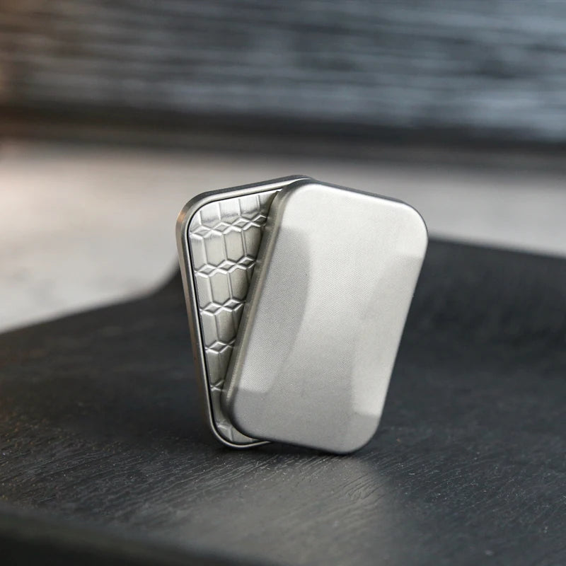 Fidget Sliders Stress Relief EDC Slider Metal Stress Relief Magnetic Metal Infinite Fidget Compact Adult Gift Fidget Toys