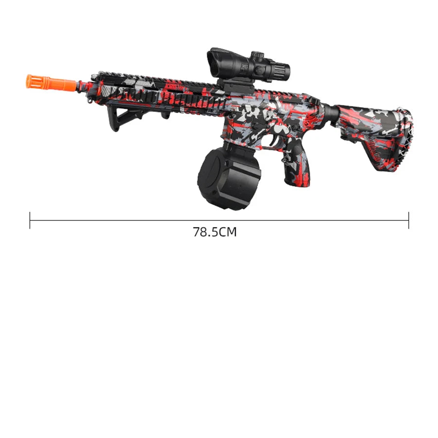 2026 New Model M416 Can Fire Gel Bullets 7-8mm, Electric and Infrared, Cross-Border Bestseller, Two Colors Available, Same Model as the Game Version