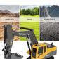 ZWN 2.4G Remote Control Excavator Dump Truck RC Model Car Toy Professional Alloy Plastic Simulation Construction Vehicle for Kid