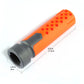 1Pcs Toys Muffler Accessories Modified Front Tube Decoration for Nerf Orange Grey for Nerf Gun Accessory