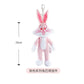 Looney Tunes Bugs Bunny 7cm Plush Keychains Pendant Tweety Bird Lola Bunny KeyRing Anime Movie Doll Key Chain Toys Gift