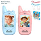2PCS Children's Video Intercom USB Charging Indoor and Outdoor High Definition Intercom Children's Toys Birthday Gifts Ages 3-12