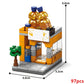 Food Shop Street Series - Mini City Shop House Model Kit, Fun DIY Educational Building Toy Gift for Kids Ages 6-12