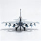 1/72 Military Series F-16 A/B Fighting Falcon Building Blocks Fighter Kit Glue Free DIY Assembled Bricks Jet Toys For Xmas Gifts