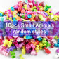 30pcs Pop Little Suckers Assembled Sucker Suction Cup Mini Monster Sucker Capsule Model Building Block Toys Cartoon Animal