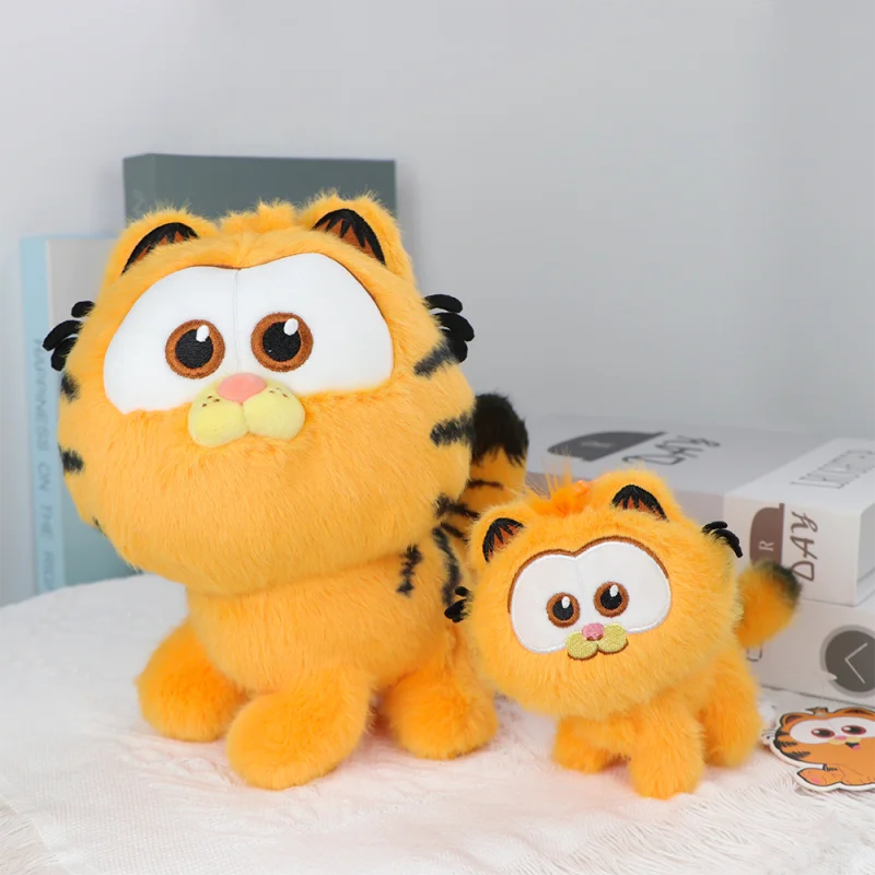 Original Garfield Family Kawaii Plush Toys Soft Cute Cartoon Garfield Cat Odie Stuffed Animals Peluche Dolls Gifts For Kids
