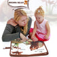 Cognitive and tactile training for children's touch books in early education