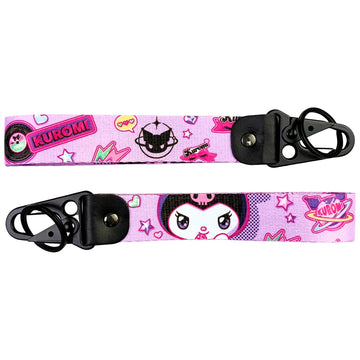 Kawaii Anime  Cartoon Lanyards Keychain Eagle Beak Key Tag For Motorcycles Cars Backpack Chaveiro Fashion Accessories Gifts