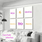 6pcs/set Custom Canvas Prints Photo Wall Art Personalized Poster for Family Life Pet Animal Birthdays Wedding Scenery Home Decor