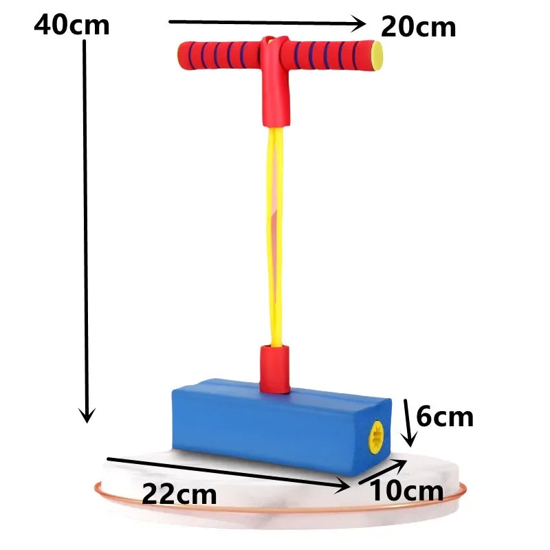 Frog Jumping Balance Toy Kids Grow Taller Outdoor Exercise Fitness Gross Motor Skills Educational Toy for Children