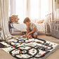 130*100cm Road Mat Children Traffic Car Map 83*58cm Educational Toy Road Plastic Carpet Playmat For Mats City Kids Toys Games