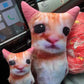 Cross-Border New Model El Gato Cat Plush Realistic Internet-Famous Paper Art Cat Plush Toy Doll