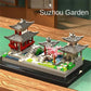 Suzhou Garden puzzle micro particle assembly type building block ethnic style building block toy