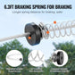 SucceBuy Zipline Kit for Kids Adult 160ft Zip Line Kits Up to 500 lbs with Stainless Steel Zipline Spring Brake Safety Harness
