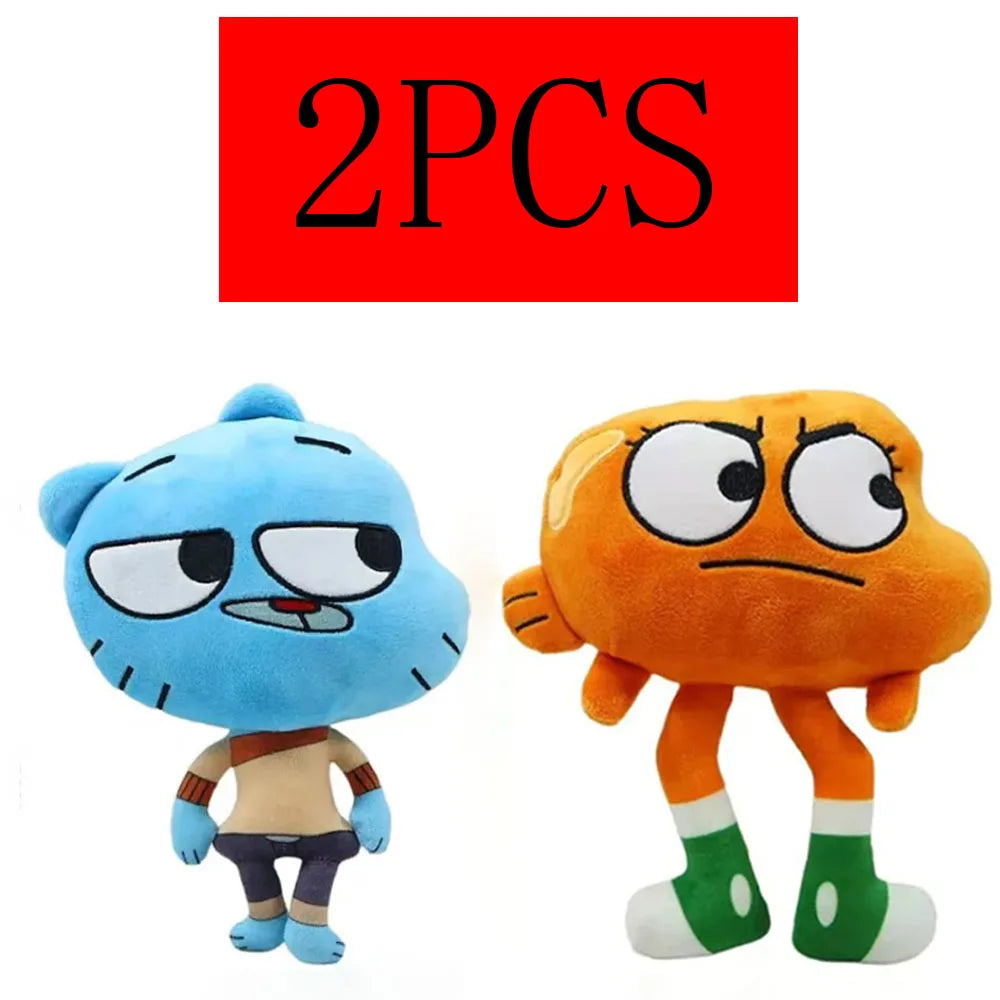 618Amazing Worlds Of Gumball Plush Toys The Amazing Worlds Of Gumball Plushie Doll Amazing Worlds Of Gumball Darwin AnaisRichard