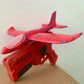 Glowing & Non-Glow Foam Catapult Plane,  Outdoor Shooting Toy Gun, Rotating Boomerang Flying Aircraft Model
