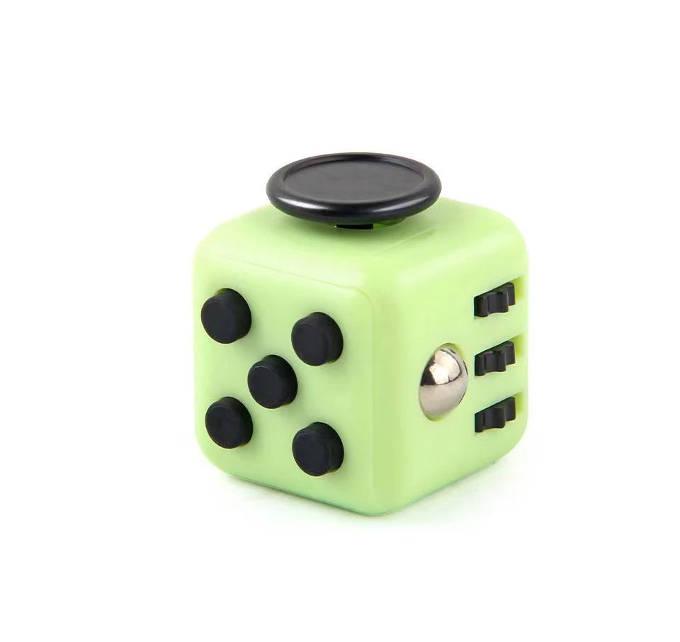 Fidget Stress Relief Dice Colorful Anti-Stress Fingertip Toys for Autism & Anxiety Relief