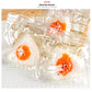 Egg Yolk Squishy Toy - Food-Safe Silicone Stress Ball, Kawaii Rice Ball Popping Fidget Sensory Toy for Anxiety & Focus