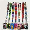 American Anime Credential Holder Movie Lanyards for Key Neck Strap Card Badge Gym Keychain Keyring Accessories Gifts