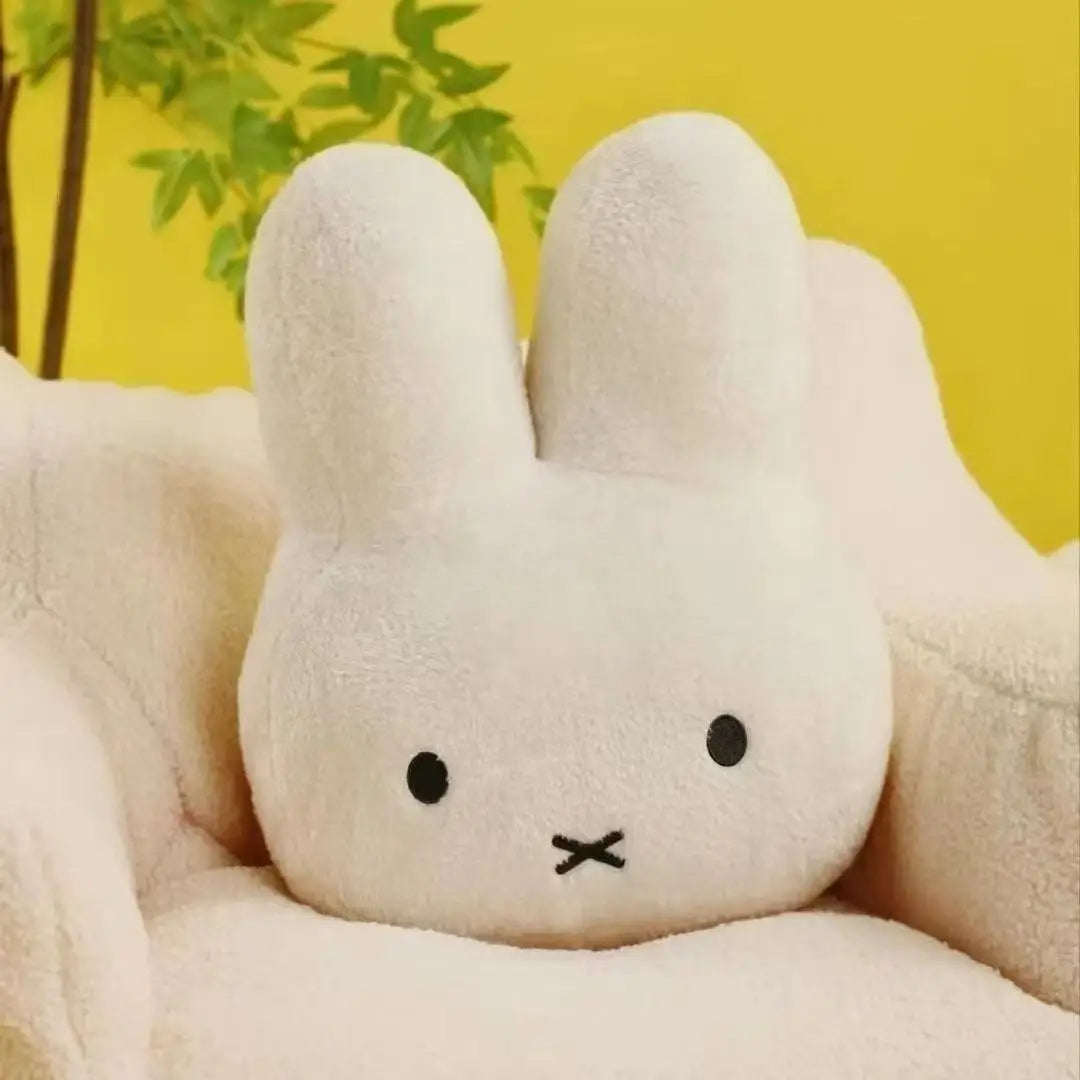 36x30cm Miffy Rabbit Pillow Plush Doll Doll Cloth Doll Sofa Sleeping Pillow Miffy Periphery