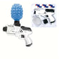 Manual Gel Ball Blaster, Soft Bullet Foam Blasters Toy Gun, Splat Gun Cool Gift(Black And White)