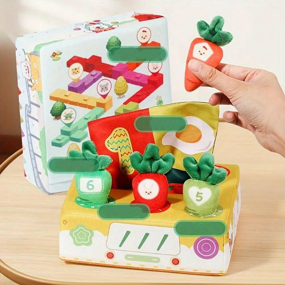 Soft Car Toy Set with Play Mat and 9pcs Vehicle for Baby Toys 12-18 Months Toddlers Car Boys and Girls Education Toys