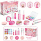 Children's Makeup Toy Set Simulated Beauty Makeup Box Set No Smearing No Liquid 10 Piece Non-toxic Set (Non Real Makeup)