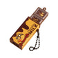 Mini Simulated Milk Chocolate Fidget Toy Bendable Snap Stress Relief Keychain Pendant Creative Gifts