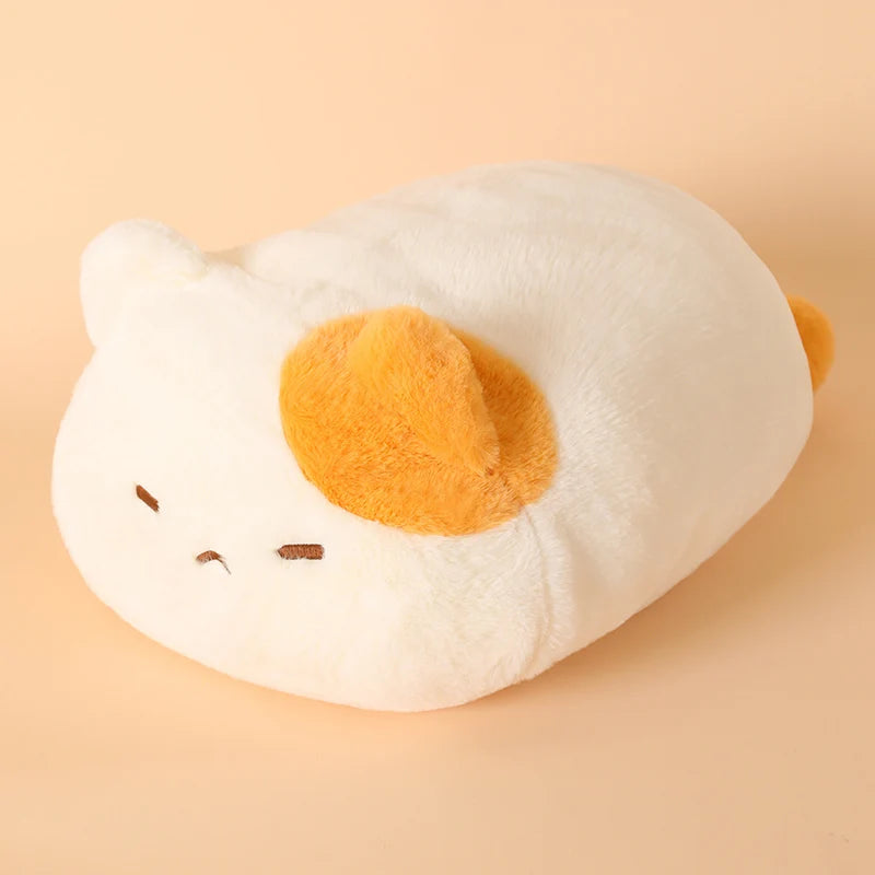 45cm Stuffed Lovely Cat Plush Toys Cute Kitten Pillow Siamese Cat Orange Cat Plush Cushion Room Decorate Birthday Gift
