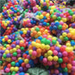 100PCS Outdoor Sport Ball Colorful Soft Water Swim Pool Ocean Wave Ball Baby Eco-Friendly Stress Air Ball Tent Toys