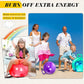 18" Hopper Ball with Handle Bouncing Ball Marble Bouncy Balls Hopping Toys Inflatable Hop Ball Jumping Ball for Boys Girls