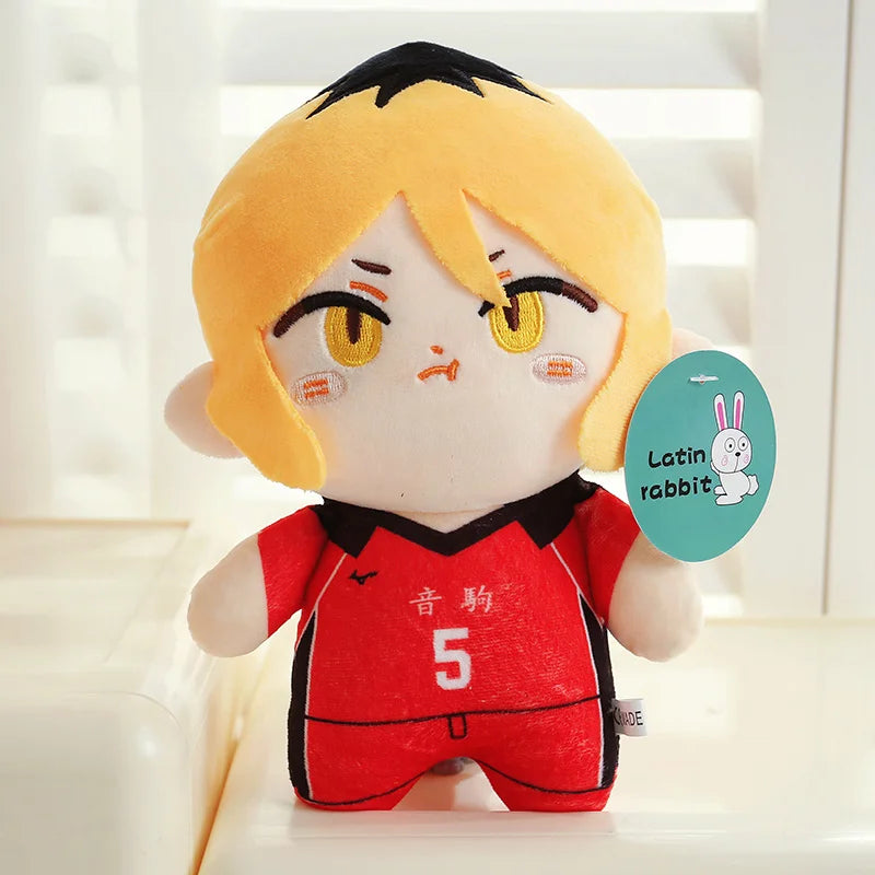 26CM Cute Cartoon Haikyuu Plush Toy Kuroo Tetsurou Oikawa Tooru Kei Tsukishima Tobio Kageyama Volleyball Stuffed Doll Gifts