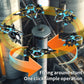 K500 RC Drone with LED Lights & Air Pressure Altitude Hold – Shock-Resistant Mini Quadcopter, 2.4G Remote Control, One-Key Takeoff/Landing/360° Rotation, Indoor/Outdoor Flying Toy, Ideal Gift for Friends