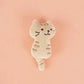 Kawaii Kitten Plush Bag Pendant Mini Cat Plush Doll Cartoon Plush Doll Bag Charms Soft Animal Stuffed Student Gifts