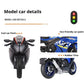 1:18 Hayabusa R1 GSX1000R CBR1000RR Miniature Motorcycle Toy Models Alloy Diecast Shock Absorption Front Wheel Steering Gifts