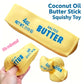 Squishy Coconut Oil Butter Cheese Stick Fidget Toy Soft Butter Bar Moldable Stress Ball Squeeze Toy Sensory Toy for Adults Gift