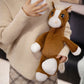 22cm Cute Big Eyes Horse Plush Dolls Soft Catton Stuffed Animal High Quality Plush Toys Classic Birthday Gift For Childrens