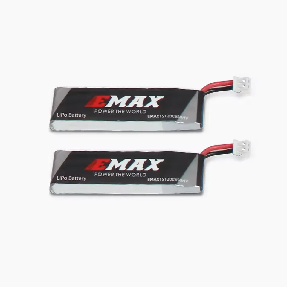 EMAX USA Official 1S 650mAh LiPo Battery 3.8v HV Charger PH2.0 Connector For Tinyhawk Series FPV Racing Drone Quadcopter
