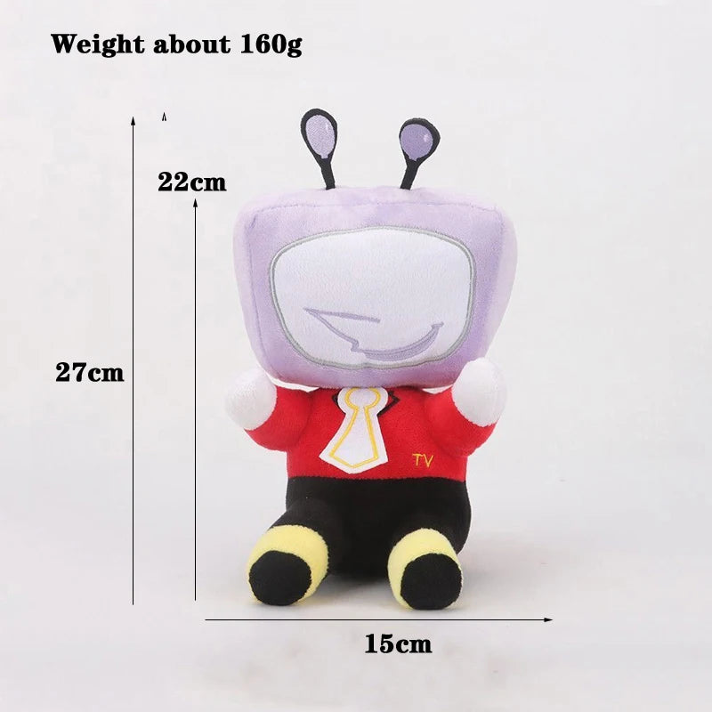 22cm Unique Design 90 Degrees Rotate Anime Game Tenna Character Deltarune Plush Toy Cute Cartoon Television TV Fans Plushie Doll