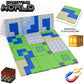 Magnetic Base Plate Variety Baseplates Match Mine World Magnetic Building Blocks Toys for Boys and Girls Children Gift