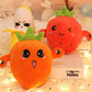 Cartoon Fruit Sensory Rhythm Piano Doll Toy, Baby Interactive Fruit Doll, Musical Plaything for Kids, Fun Educational Gift